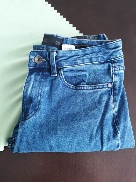 Spodnie,  męskie jeansy Reserved denim lab roz. 28