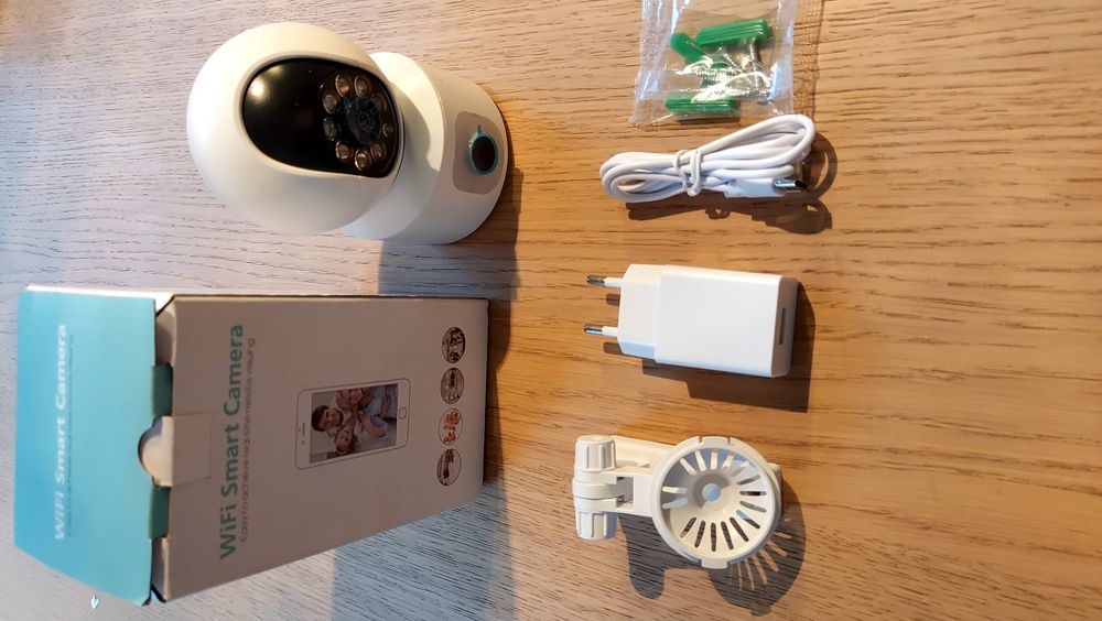 Kamera WiFi 4K 6MP 2xobiektyw Nightvision