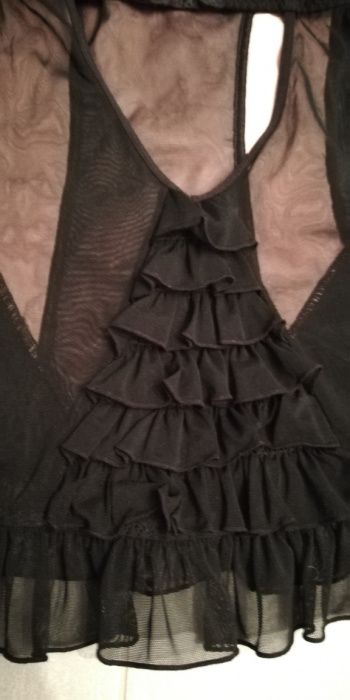 Czarna Koszulka 36/38