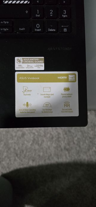 ASUS VivoBook i5 13ª Geração | 16GB RAM | SSD 512GB | Como novo