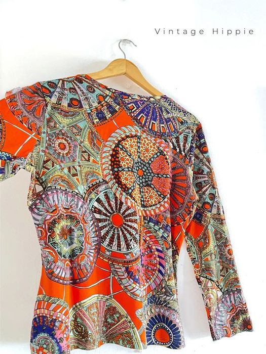 Camisola Hippie Artigo Vintage-Sweater Hippie Vintage Article