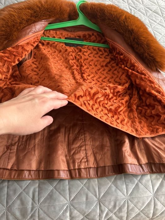 Продам шкіряний піджак