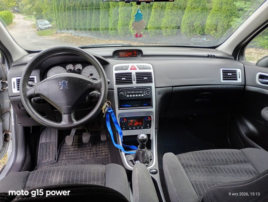 PEUGEOT 307 SW 1.6 HDi, kombi . Zwykłe sprzęgło, fabrycznie bez DPF'a