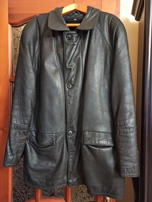 Куртка мужская кожаная