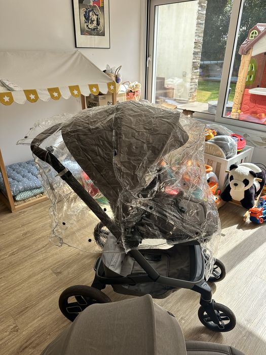 Capa de chuva para carrinho de bebe