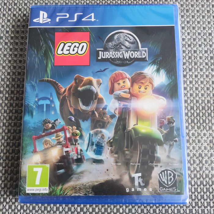 LEGO Jurassic World PS4 nowa w folii Polska okładka