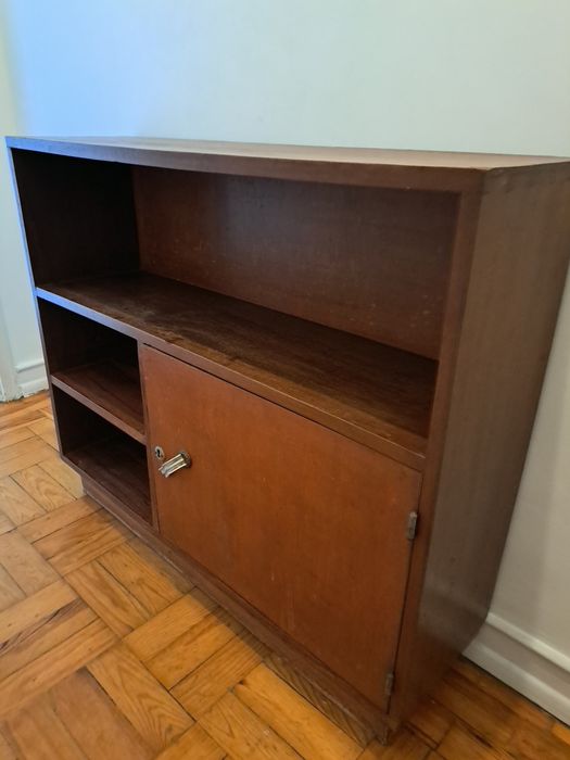 Cómoda de corredor de madeira