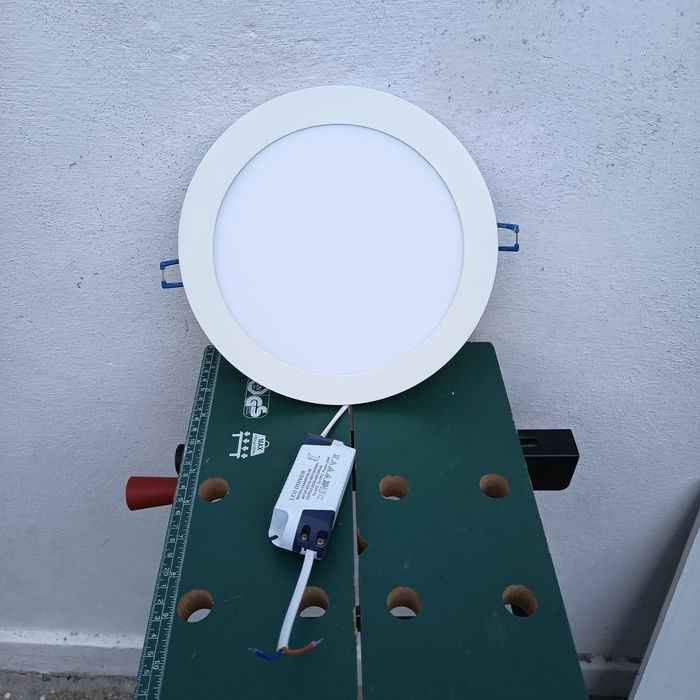 Painel Led 20w  circular de embutir