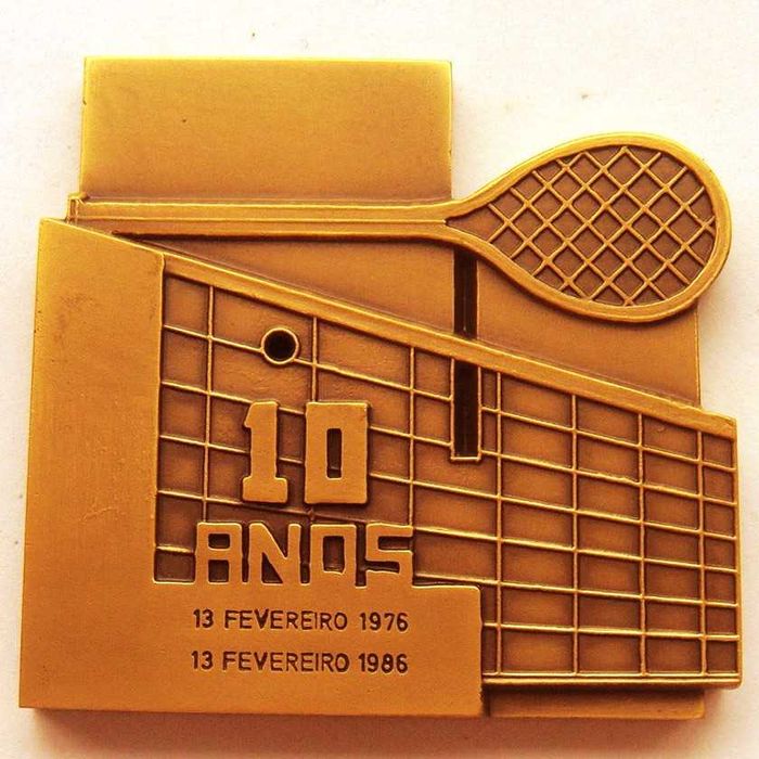 Medalha de Bronze Clube Ténis de Guimarães por Arquitecto JOSÉ RIBEIRO