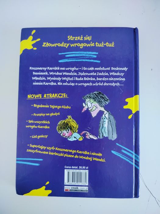 Książka "Koszmarny Karolek''