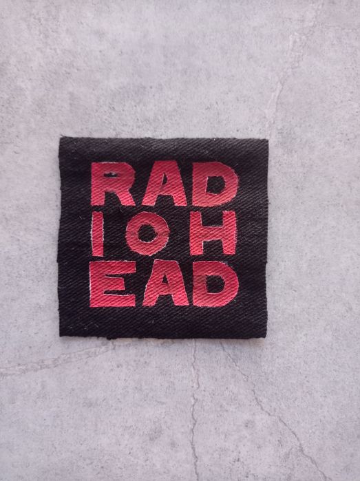 Handmade naszywka Radiohead