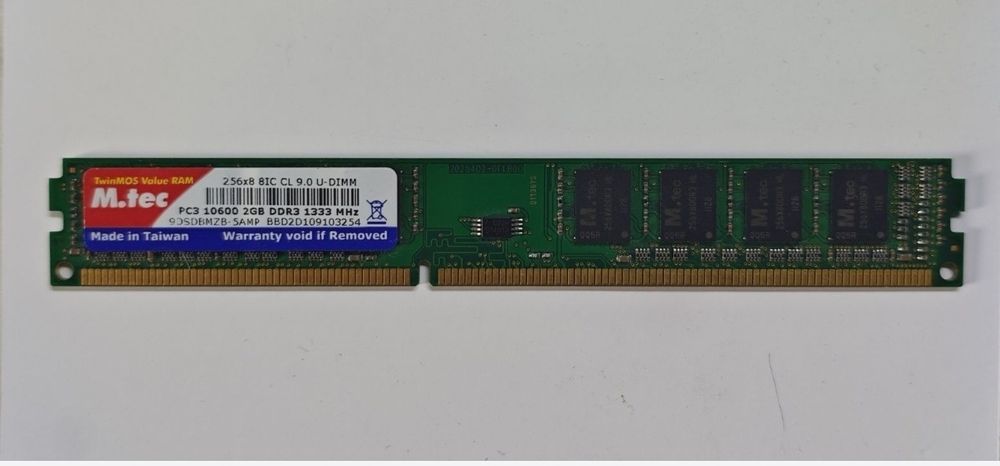Оперативна пам'ять DDR3 2GB