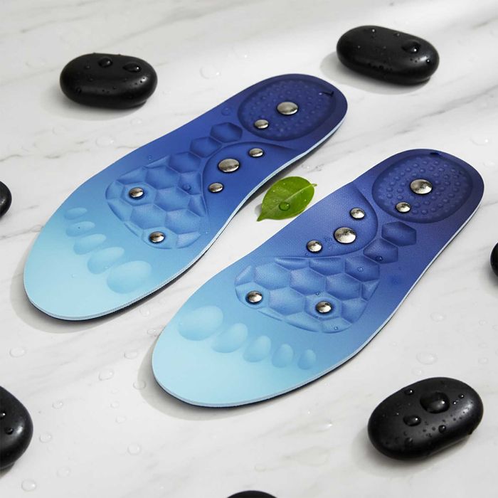 Wkładki Żelowe Magnetyczne Akupresurowe do Butów na Ból Stóp 38-40