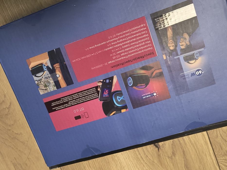 Głośnik bluetooth forever 60 w