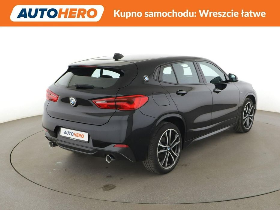 BMW X2 2.0d Automat M Sport Navi Tempomat Grzane Fotele Skóra ParkAssist LED