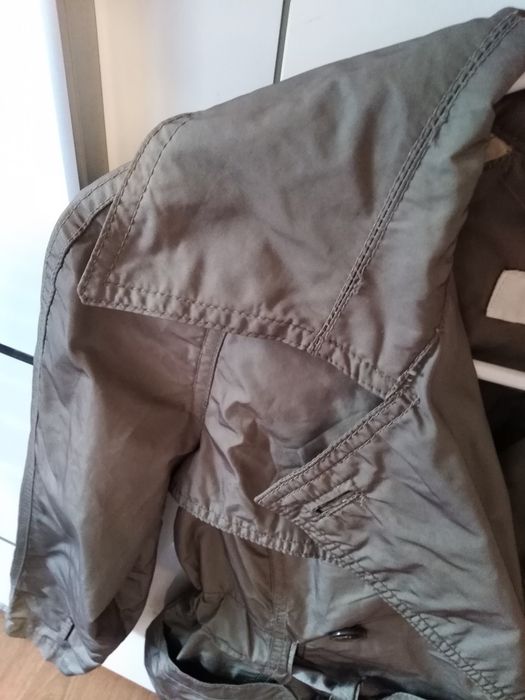 Płaszczyk Zara, rozmiar S, kolor khaki