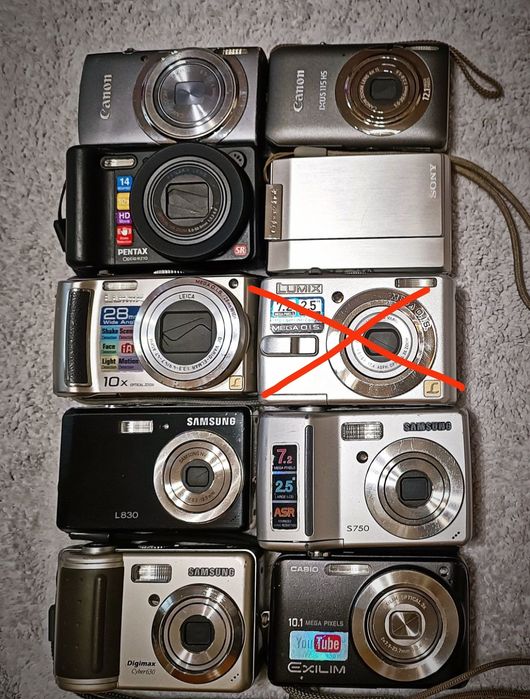 Цифровий фотоапарат Sony,Canon,Fujifilm,Lumix(ціни в описі)