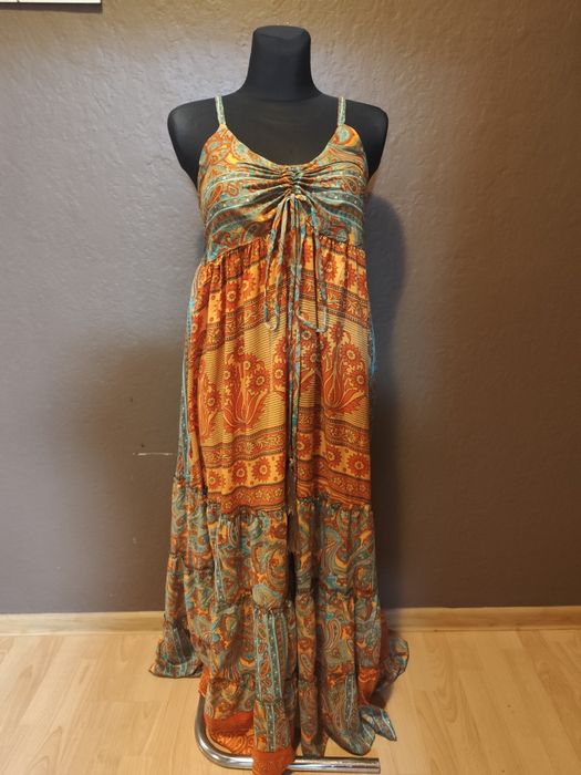 Sukienka 100%silk jedwab 38-40