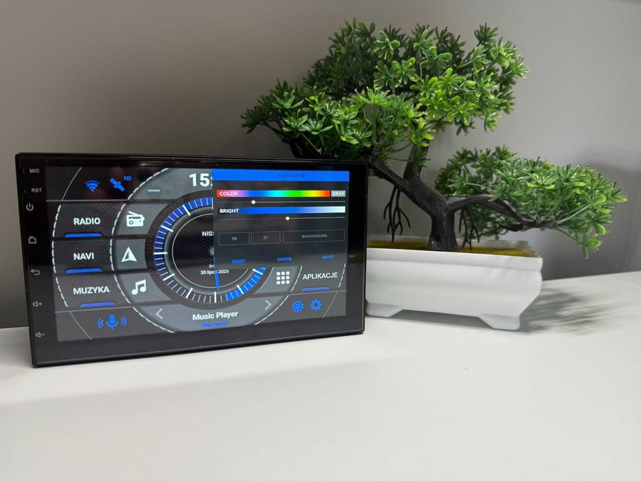 Radio Samochodowe Android GPS WiFi 2GBRAM 32G ROM Bluetooth USB Kamera