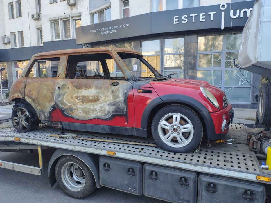 mini cooper 50. 53.капот