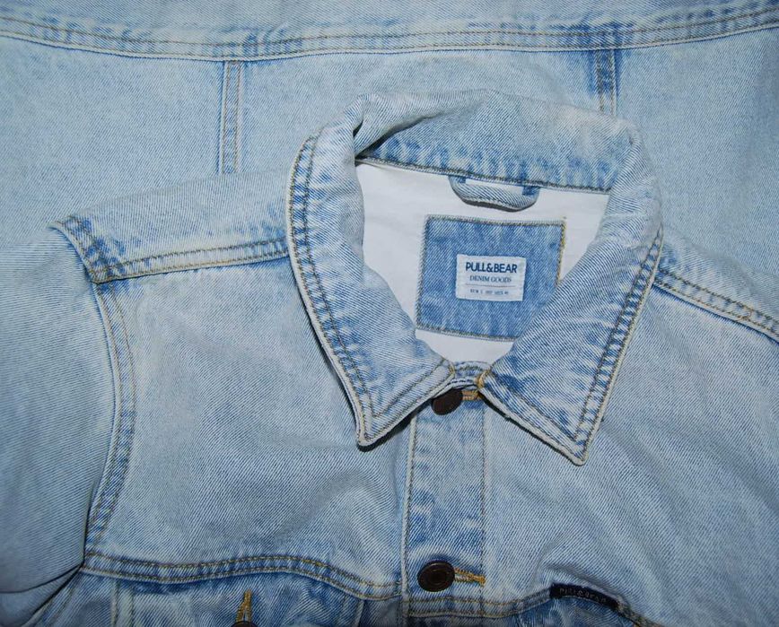 PULL and BEAR ROZ. M/L kurtka męska jeans katana
