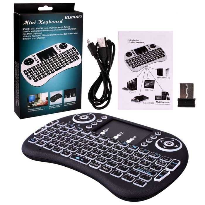 Teclado wireless para Box Android ; Smart Tv; SmartPhone ou PC Novo