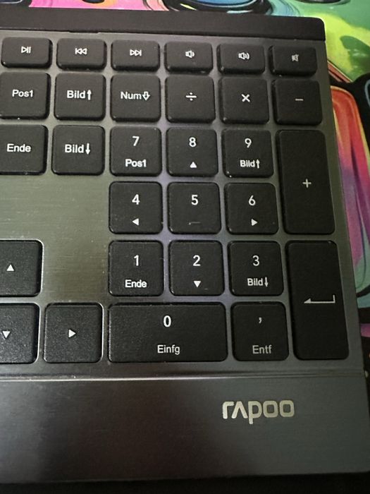 Беспроводная клавиатура Rappo E950M ( Bluetooth/2.4G).