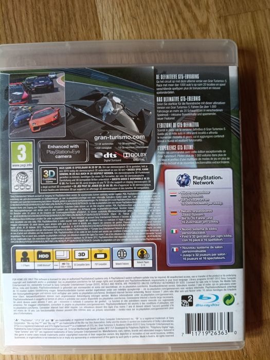 Gra Gran Turismo 5 na PS3