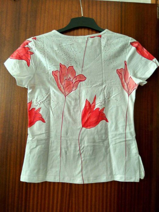 T-shirt floral S
