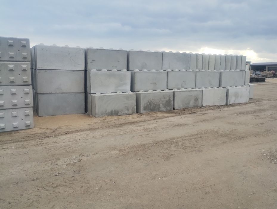 Bloki Betonowe Mury Oporowe Klocki Lego