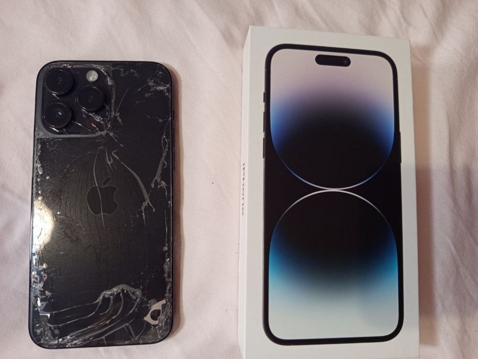 iphone разбитый 14 про - купить телефоны и аксессуары - Цена на OLX.ua