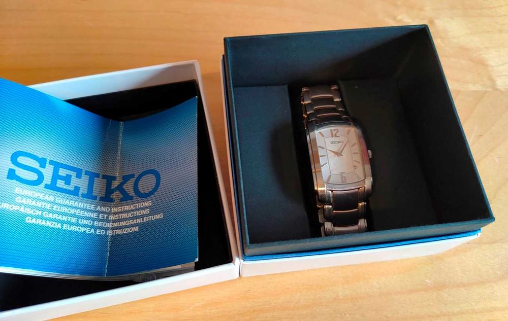 SEIKO męski zegarek