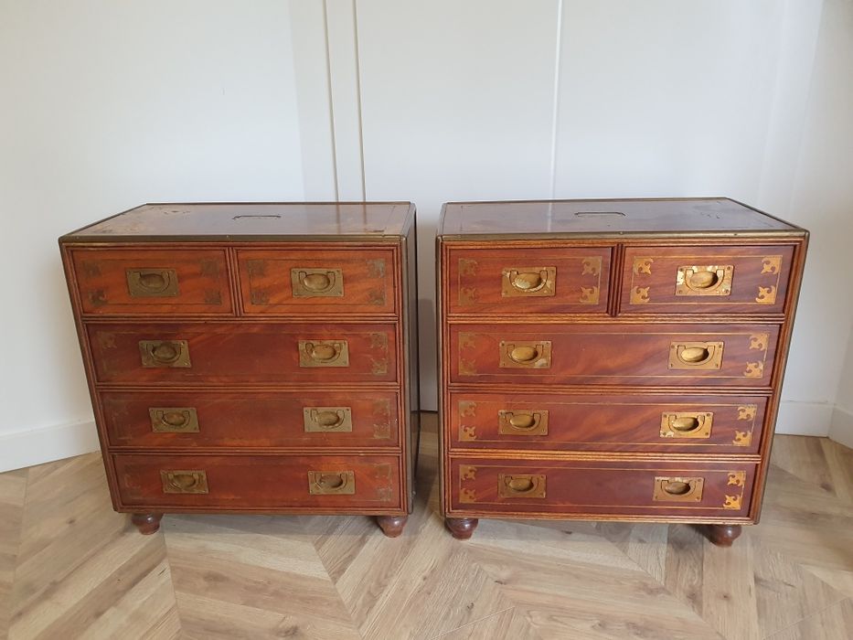 Szafki nocna z drzewa Mahoniowego z Parowca New Orlean 1807r