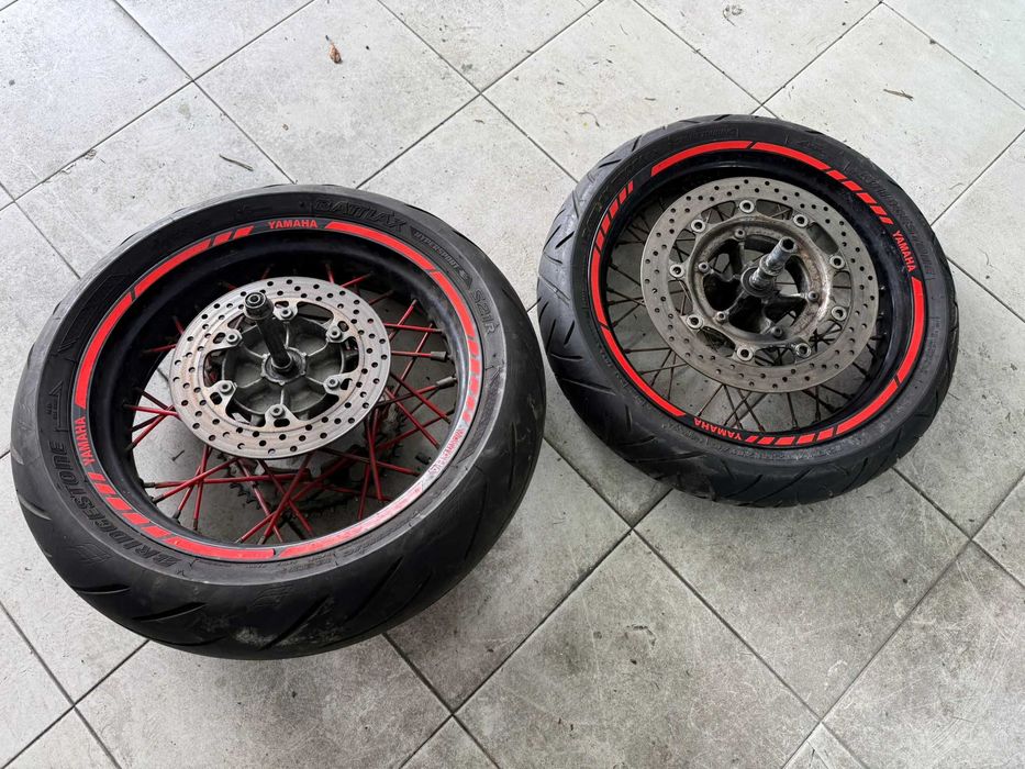 Rodas Supermotard completas Yamaha XT 660 X