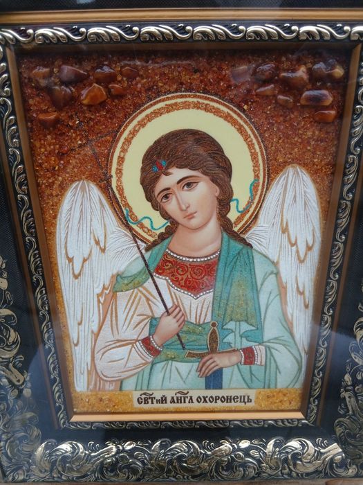 ікони з бурштину