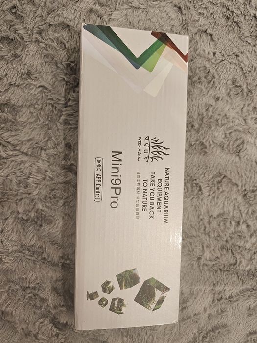 Calha luz para aquario mini 9 pro week Aqua