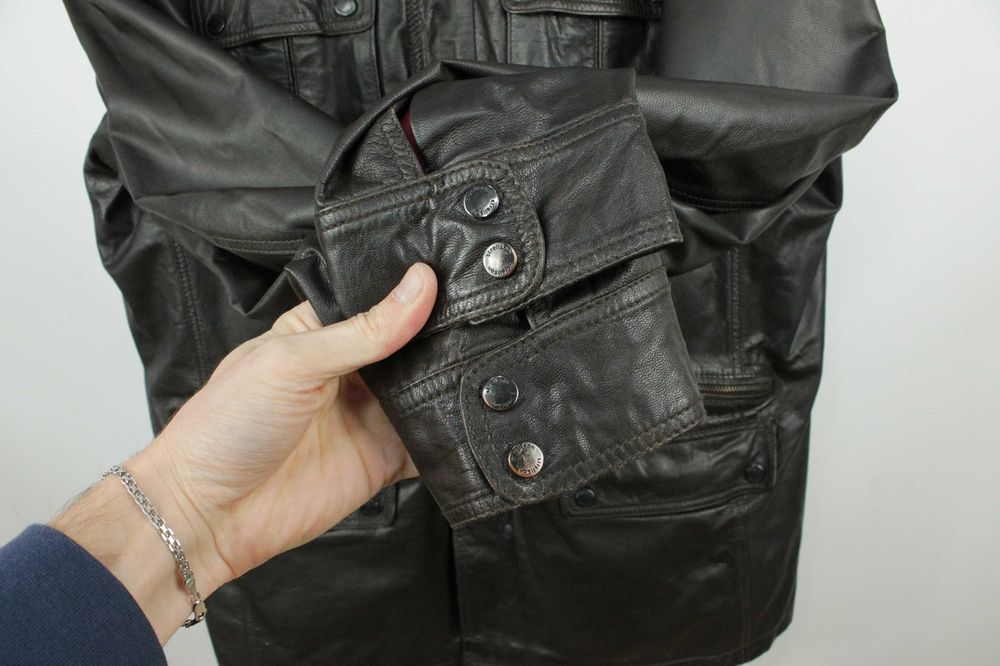 Шикарна шкіряна куртка Strellson Fleetwood Оригінал Швейцарія 2-3ХЛ