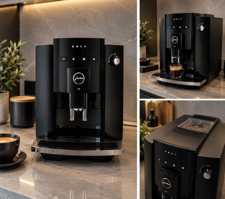JURA E4 Piano Black – ekspres automatyczny | bardzo dobry stan