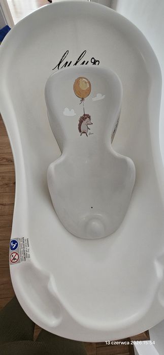Wanienka ze stojakiem + wkładka do kąpieli