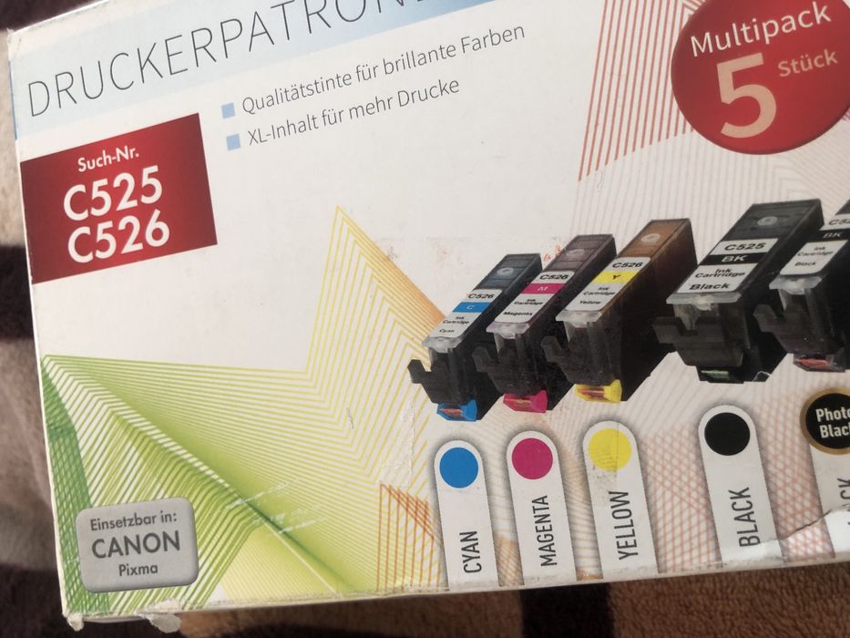 Картридж Canon Pixma  C525/6, PG570/1, HP 304/5, EPSON E071