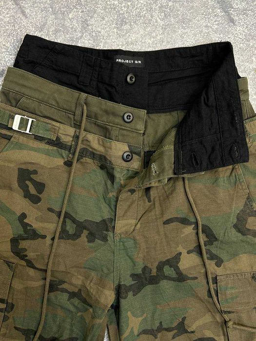 Штани Project GRAILZ G/R gr джинсы камо camo faded baggy джинси штаны