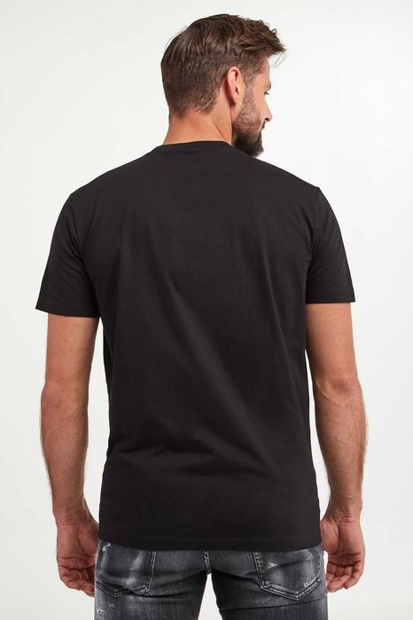 DSQUARED2 t-shirt koszulka Sunset NERO roz. L 100% ORYGINAL