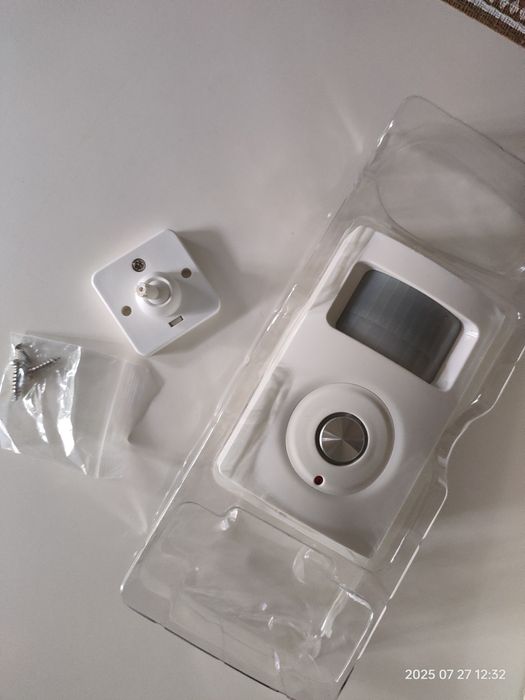 Bezprzewodowy czujnik ruchu ORNO na baterie