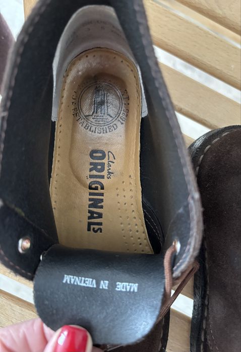 Черевики Clarks.