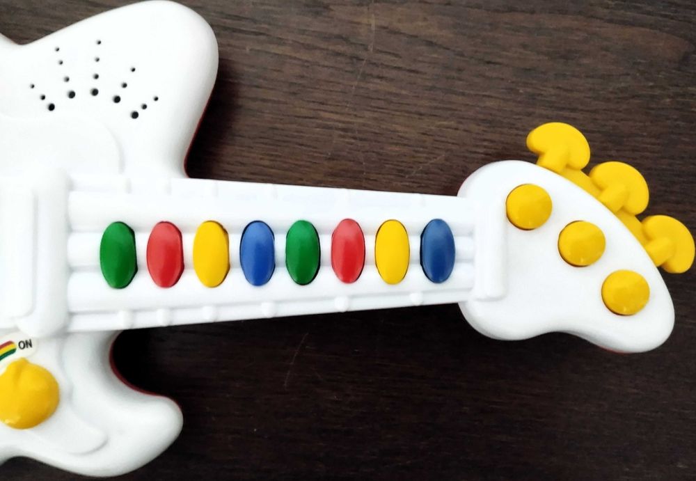 Brinquedo Criança Musical Guitarra Pilhas Embalagem Original