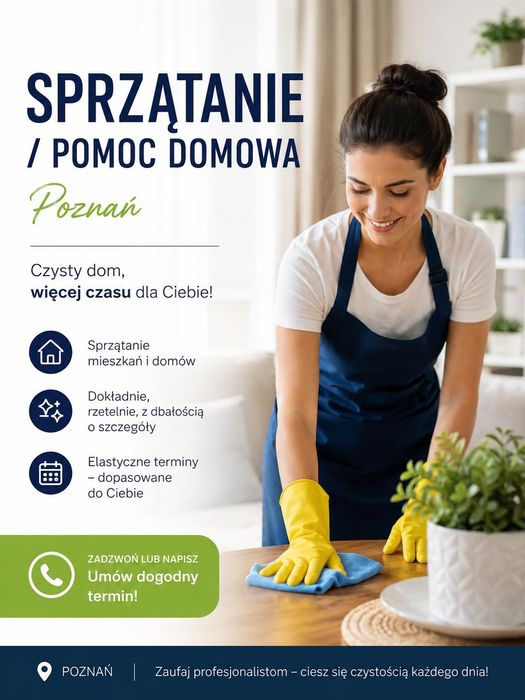 Sprzątanie/pomóc domowa
