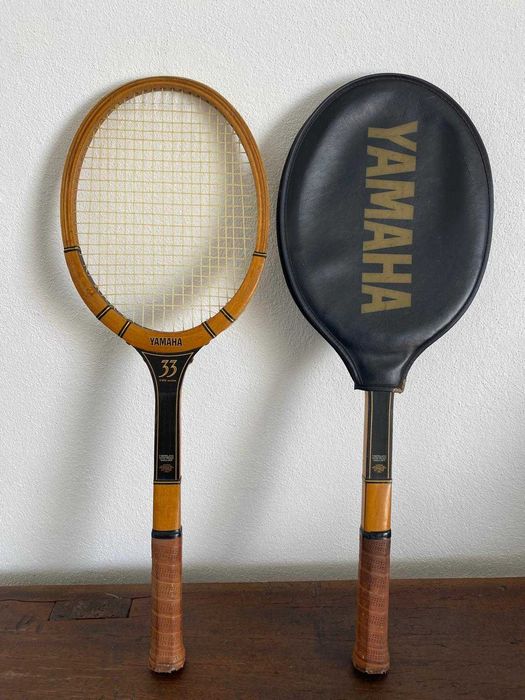 Conjunto de duas raquetes Yamaha vintage modelo 33