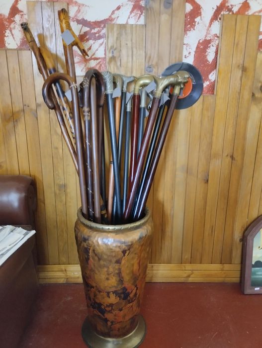 Coleção de bengalas