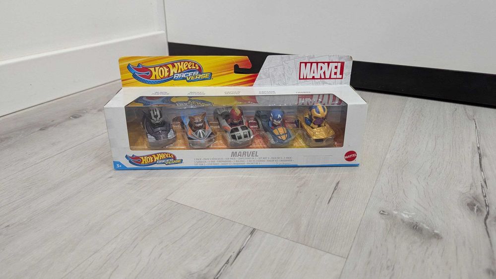 Ігровий набір машинок Hot Wheels Racer Verse Marvel (5 штук)