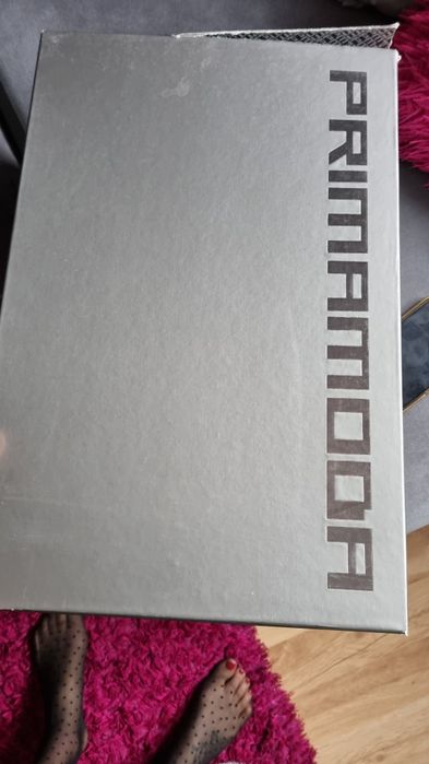 Prima moda kozaki r.39 skórzane czarne